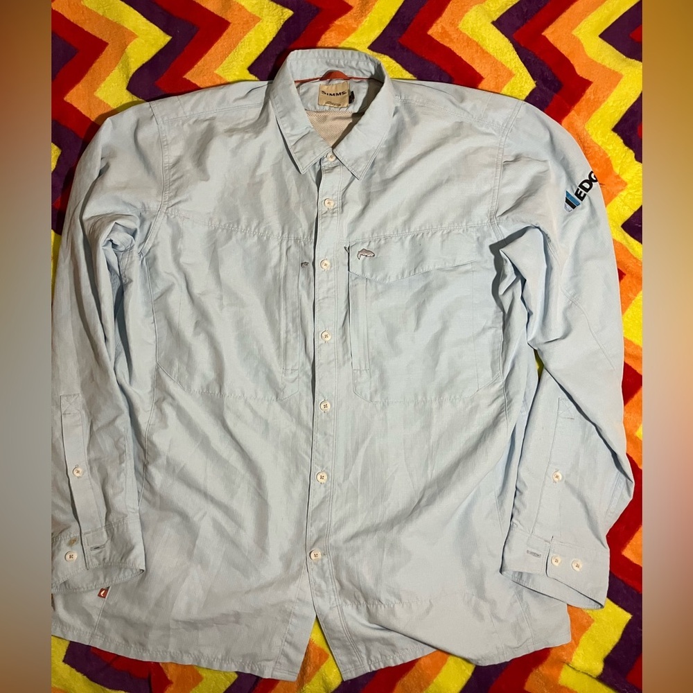 Simms long sleeve fishing shirt